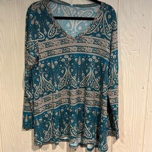 POPYOUNG STRETCHY TOP SIZE 2X New with Tags